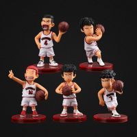 篮球灌篮高手生日礼物手办公仔人偶送男生摆件玩偶樱木花道流川枫 湘北队白衣