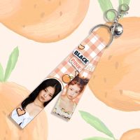 BLACKPINK周边JennieJisooLisarose同款应援飘带钥匙扣挂件收藏 Jennie飘带钥匙扣