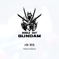 机动战士高达GUNDAM高机动试验型个性日系动漫车贴二次元车身贴 A款 黑色 16*20cm