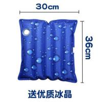 老年人防褥疮水垫降温加厚冰袋冰垫坐垫夏天冰垫午睡枕头水袋椅垫 30*36cm[送冰晶] 颜色随机