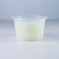 一次性可爱塑料碗加厚卡通外卖打包汤碗冰激凌布丁酸双皮奶杯带盖 透明 250ml 50只(只有碗)
