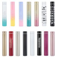 韩国创意不锈钢学生保温杯细长男女神水杯个性时尚杯随手杯 颜色款式随机(不指定) 310ML单杯