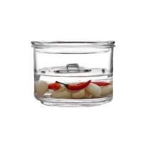 日本浅渍罐泡菜坛子加厚家用透明玻璃瓶子密封罐带盖一夜渍腌菜缸 加厚透明玻璃腌菜罐