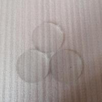 登山户外强光头灯手电筒玻璃镜片矿灯钓鱼灯探照灯平面镜直径配件 2.8厘米玻璃镜片2片