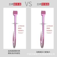 龙鳞三代竞技狼角牙鱼钩细条黑坑偷驴抢鱼无倒刺暴力飞磕鲫鲤散装 龙鳞3代[竞技狼角牙细条]10枚 6号