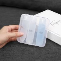 洗护分装瓶套装旅行套装软管挤压空瓶洗发水沐浴露洗面奶携带方便 三件套盒30ml(送标签面霜瓶)