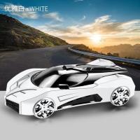 福狗狗百货车载手机支架多功能香薰停车牌三合一汽车摆件车模支架 白色