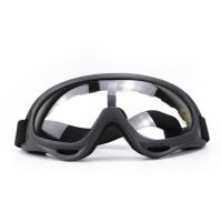 骑行面甲摩托车防护罩防风防沙骑士面罩眼镜防雾防毒电焊生化面罩 普通透明