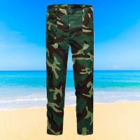 夏季薄款军训衣服工地耐磨迷彩服工作服男女上衣单件外套裤子套装 绿色夏季薄款[单裤两兜]送腰带 160码[80-100斤]