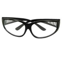 电焊眼镜劳保眼镜 防护眼镜 平光眼镜(209)打沙护目镜 209透明眼镜 一副