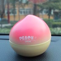 香百年汽车香膏车内车载香水固体香薰车用菠萝水蜜桃香盒持久除味 60g水蜜桃