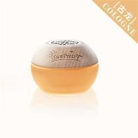 车载香水桂花香薰车内固体香膏空气清新剂持久淡香汽车用高档摆件 年华古龙(圆木盖款)1盒装[大容量]