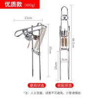 自动海杆海竿支架钓鱼竿弹簧起竿器弹竿抛竿地插炮台高灵敏度渔具 优质款起竿器