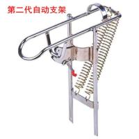 加强版自动海竿支架抛竿地插海杆自动钓鱼弹簧支架海杆自动弹竿器 2代自动支架（适合大鱼）