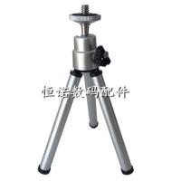 小投影仪三角支架桌面伸缩便携三脚架投影机三角架支架迷你 银色三脚架