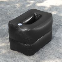 车载充气墩充气床气垫床汽车后座墩子方墩储物墩单支撑厂家直销 黑色储物墩1个