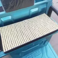 夏季电动三轮四轮车坐垫麻将竹块凉席全封闭式座垫子凉垫透气通用 原竹色 宽35长35