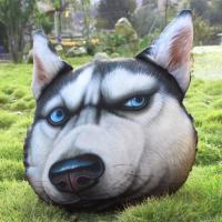 3D可插手抱枕汽车靠垫搞怪毛绒抱枕奇葩靠枕汽车头枕颈枕生日礼物 小号抱枕35*40cm 神黑