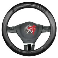 雪佛兰真皮把套科鲁兹迈锐宝科沃兹探界者赛欧乐风RV真皮方向盘套 碳纤纹经典款