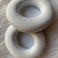 魔音solo2 solo3 Wireless耳机套头戴式耳罩替换海绵套皮套保护套 白色