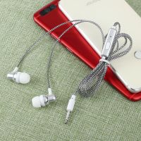 通用耳机OPPO华为vivo小米苹果手机线控耳塞重低音入耳式K歌耳麦 白色[通用] [普通版]