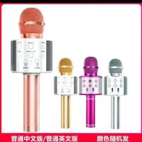 蓝牙麦克风MP3神器快手华为vivo小米OPPO全民K歌手机通用无线话筒 随机颜色/不能变音