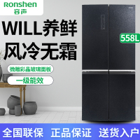 容声(Ronshen)对开门冰箱BCD-558WKK1FPG玄青印