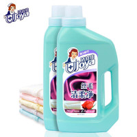 洁宜佳丝毛洁柔净2瓶660ml丝稠羊毛棉衣内衣 柔顺亮新 毛衣洗衣液