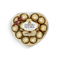 费列罗榛果威化巧克力15粒心型装187.5g