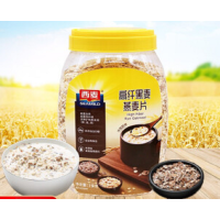 西麦高纤黑麦燕麦片1000g