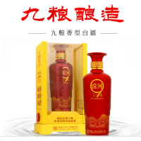 滨河九粮香型白酒15年500ml