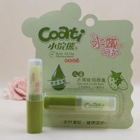 小浣熊水嫩嫩果蔬VE营养霜12.8g唇膏