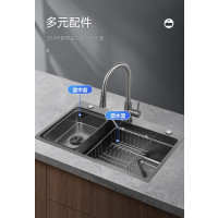 欧琳水槽龙头套餐F505HM+6525G