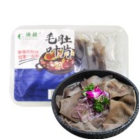 锅战黑毛肚片150g
