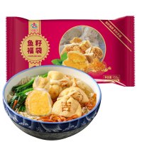 玖嘉久鱼籽福袋150g手工鱼丸火锅食材关东煮鱼豆腐豆捞麻辣烫冷冻丸子