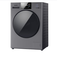 松下(Panasonic)滚筒洗衣机 XQG100-E17B 10公斤大容量 BLDC变频电机 节能导航 水漩风