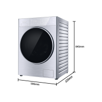 松下(Panasonic)洗烘套装XQG120-L268+NH-LR267大容量12KG光动银智能投放除菌烘APP智控