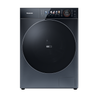 松下(Panasonic)洗烘一体机XQG100-SA26R高效变频 小体积大容量 纳诺怡护理 光动银除菌