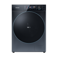 松下(Panasonic)全自动滚筒洗衣机XQG100-S26M除螨洗 光动银除菌 薄机身大筒径 高效变频10KG