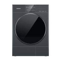 松下(Panasonic)热泵前开式烘干机NH-CR302钛晶灰 净风烘 除菌烘 热风暖衣