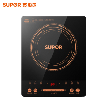 苏泊尔(SUPOR)电磁炉IH21E6Y 家用电磁炉配双锅 黑色