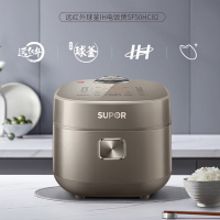 苏泊尔(SUPOR)电饭煲电饭锅家用智能煮饭锅5升大容量红远外穿透+IH球釜电磁加热功能电饭煲 [5升]SF50HC82
