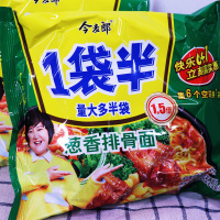今麦郎一袋半葱香排骨面145g