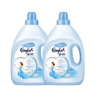 金纺衣物护理剂柔顺剂洗衣液伴侣防静电清新柔顺香氛衣服除皱4L*2瓶