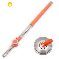 旋转式拖把杆家用加强杆通用拖桶一拖净拓扑202021新款地拖布配件 JING PING