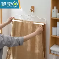 敬平家用晾晒衣架阳台浴巾被单器挂衣床单被子被罩毛巾被套收纳架子