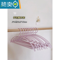 敬平ins衣架家用挂衣收纳器置物架宿舍防滑衣服撑子可爱晾衣架