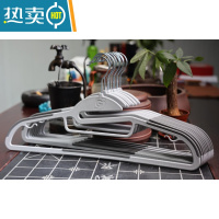 敬平原厂加粗韩版电视购物G+整理师日式干湿两用衣架防滑收纳衣撑