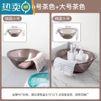 敬平家用脸盆塑料盆子洗衣盆洗脸盆大号加厚学生宿舍用洗衣服盆洗脚盆