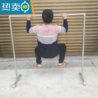 敬平晾衣架落地阳台钢管单杆式家用挂衣架飘窗卧室外宿舍凉晒被衣服架